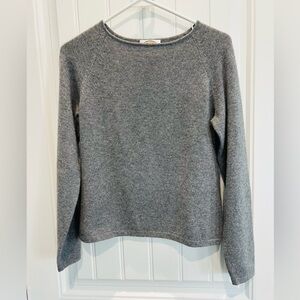 Talbots Charcoal Cashmere Knit